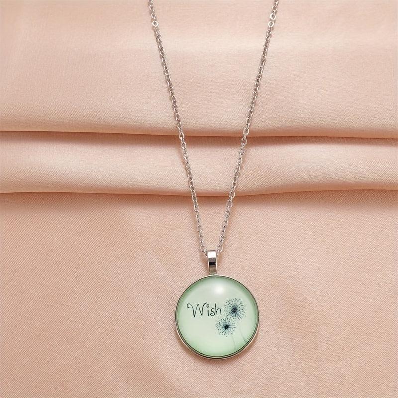 Flower Bead Pendant Necklace for Wedding Party Gift