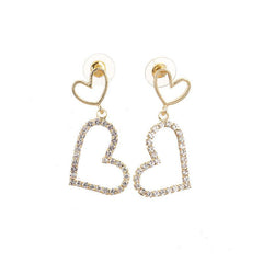 Love Earrings Temperament Stud Earrings Female Versatile Ear Jewelry