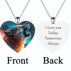 4Pcs Beast Necklace Pendant for Children Gift Halloween Christmas