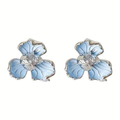 Flower Earrings Sweet Temperament Earrings