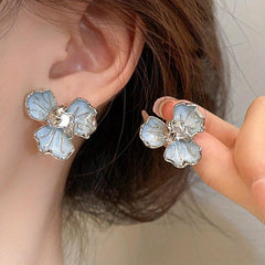 Flower Earrings Sweet Temperament Earrings