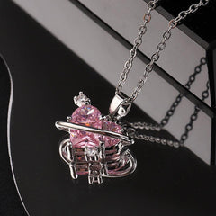 Love Planet Necklace for Ladies and Girls Parties