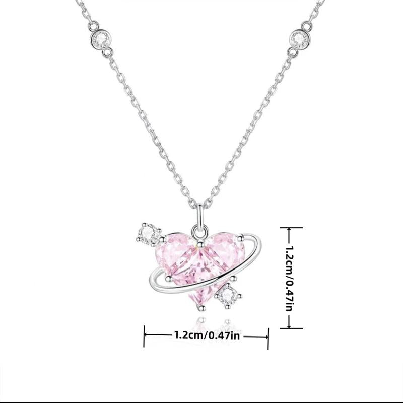 Love Planet Necklace for Ladies and Girls Parties