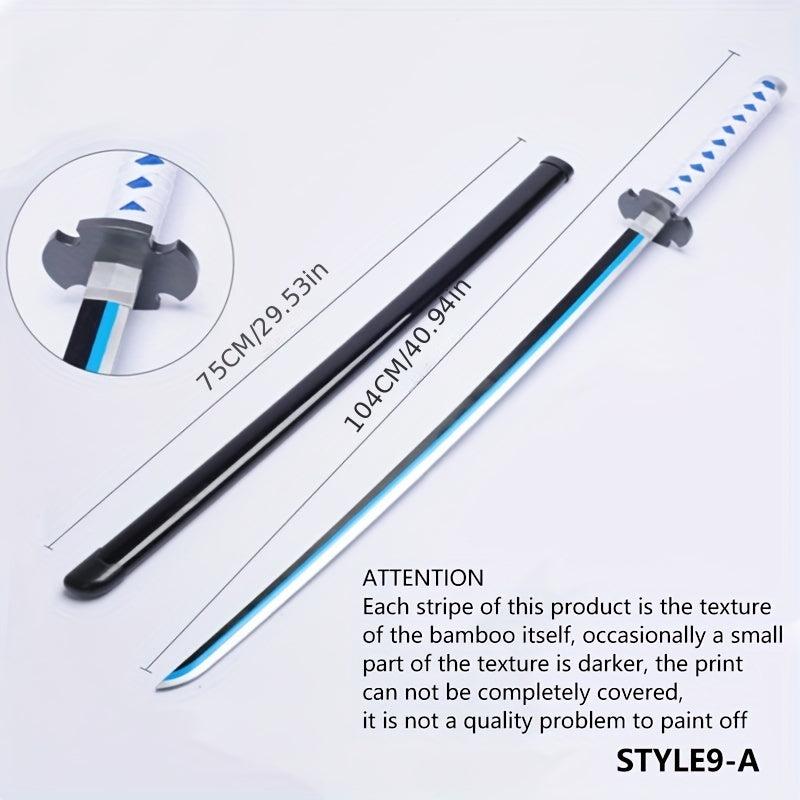 Wooden Anime Sword Samurai Role playing Toy COSPLAY Home Decoration
