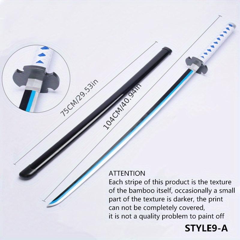 Wooden Anime Sword Samurai Role playing Toy COSPLAY Home Decoration