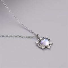 Hollow Heart Clavicle Chain Love Pendant Necklace