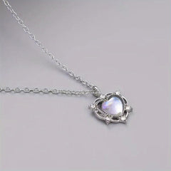 Hollow Heart Clavicle Chain Love Pendant Necklace