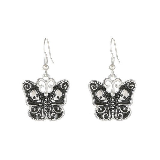 Halloween Spider Web Earrings