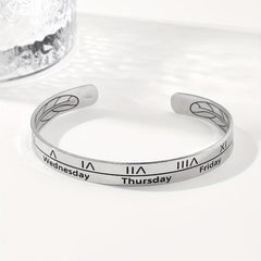 Custom Stainless Steel Bangle Bracelet