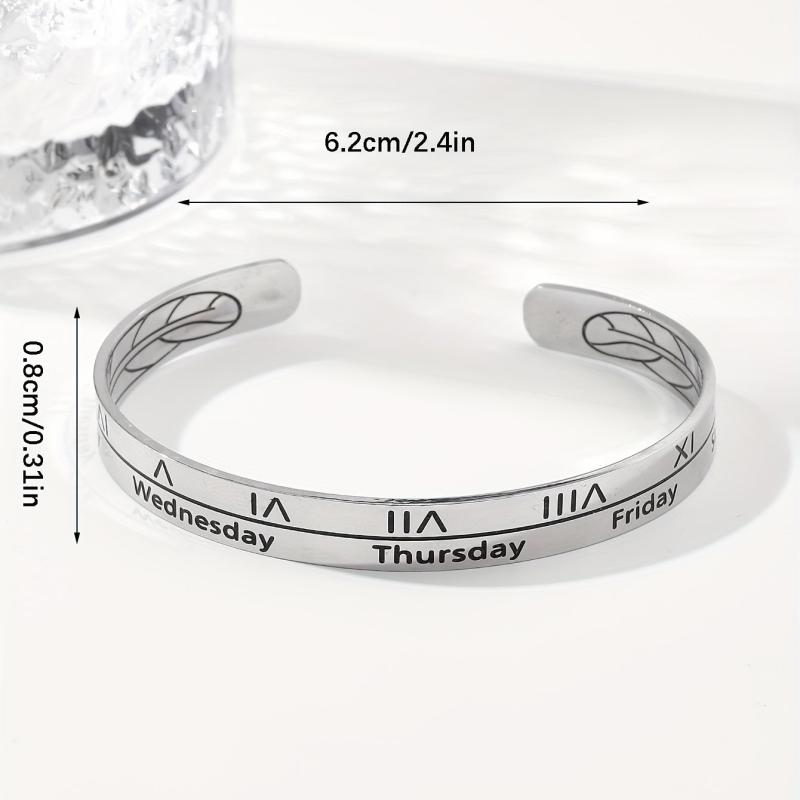 Custom Stainless Steel Bangle Bracelet