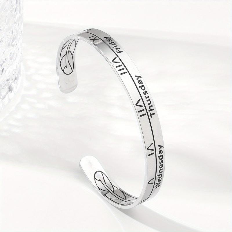 Custom Stainless Steel Bangle Bracelet