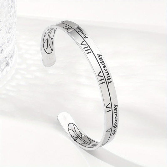 Custom Stainless Steel Bangle Bracelet