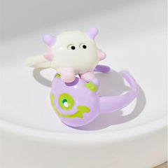 3pcs Monster Ring Adjustable Opening for Kids