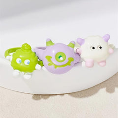 3pcs Monster Ring Adjustable Opening for Kids