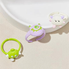3pcs Monster Ring Adjustable Opening for Kids