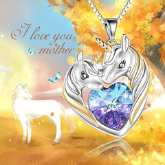 Unicorn Pendant Necklace Animal Necklace Toy Gift
