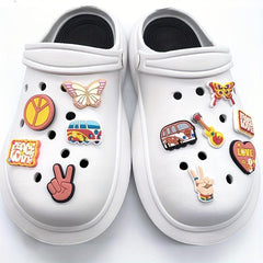 10Pcs Bubble Shoes Slippers Sandals Decorative Buckles