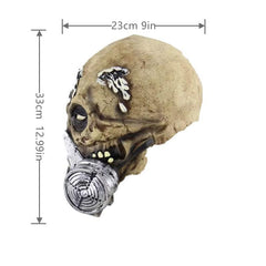 Biochemical Skull Zombie Mask Horror Tricky Props Halloween Fancy Dress Party