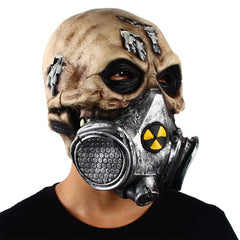 Biochemical Skull Zombie Mask Horror Tricky Props Halloween Fancy Dress Party