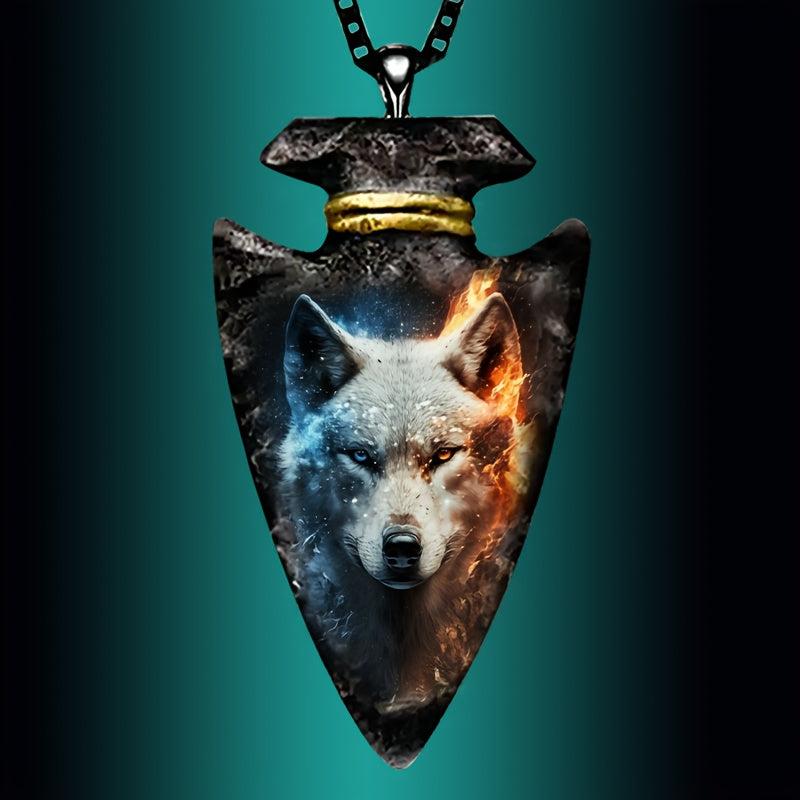 Wolf Necklace Halloween Gift For Men And Women