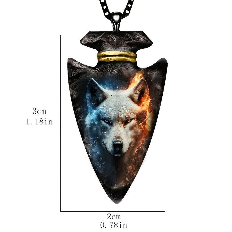 Wolf Necklace Halloween Gift For Men And Women