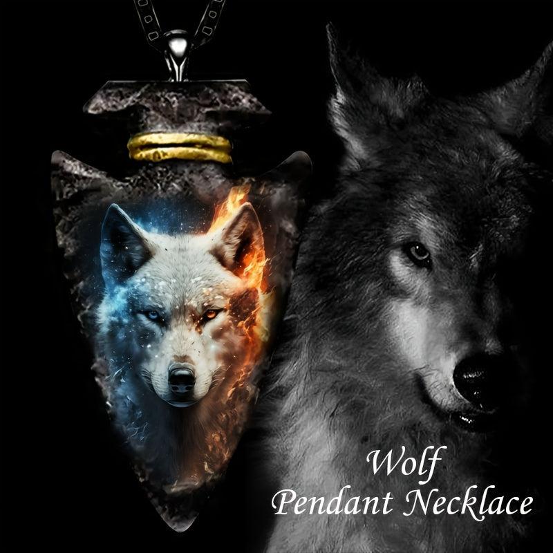 Wolf Necklace Halloween Gift For Men And Women