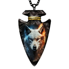 Wolf Necklace Halloween Gift For Men And Women