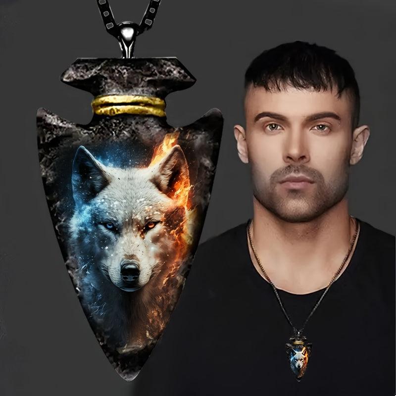 Wolf Necklace Halloween Gift For Men And Women