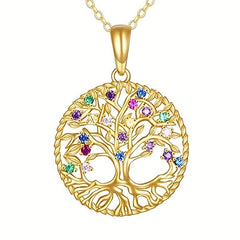 Vintage Round Plant Rose Flower Pendant Alloy Necklace Toy For Kids
