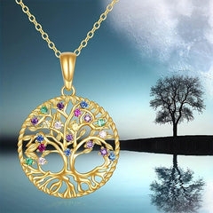 Vintage Round Plant Rose Flower Pendant Alloy Necklace Toy For Kids
