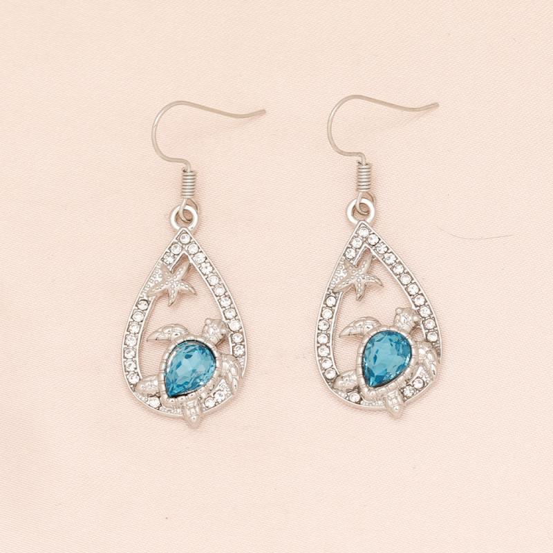 Sea Turtle Earrings for Kids - Small Size