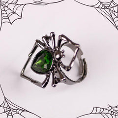 Gothic Style Spider Ring Halloween Party Jewelry