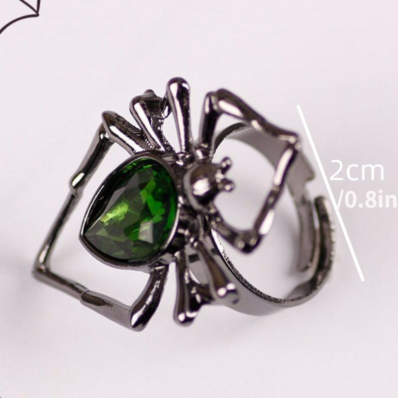 Gothic Style Spider Ring Halloween Party Jewelry
