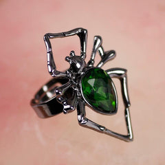 Gothic Style Spider Ring Halloween Party Jewelry