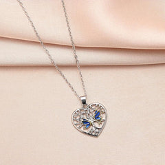 Tree Of Life Necklace Butterfly Pendant Toy Anniversary Christmas Gift