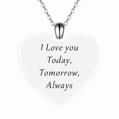 Love Puppy Crystal Pendant Necklace Toy Gift