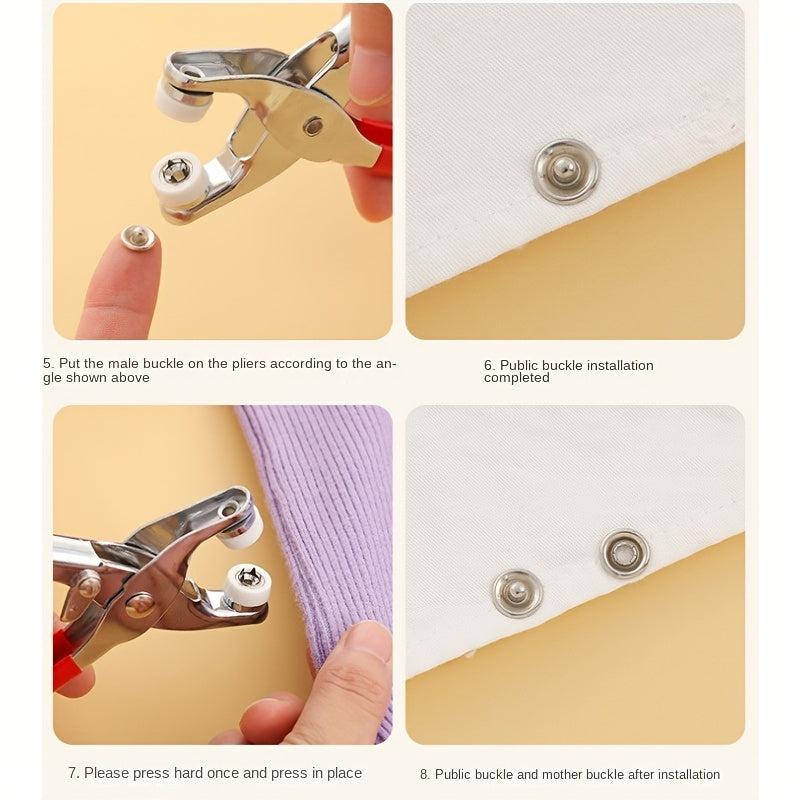 Colorful Hollow Solid Metal Buttons Five Claw Buttons