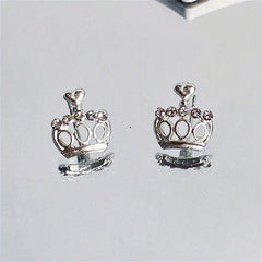 Sparkling Deer Starry River Crown Earrings