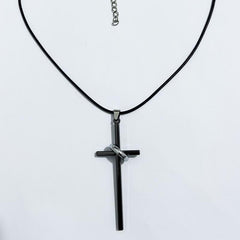 Cross Necklace Alloy Unisex