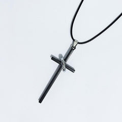 Cross Necklace Alloy Unisex