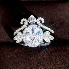 Love-Bearing Set: Women's Wedding Rings