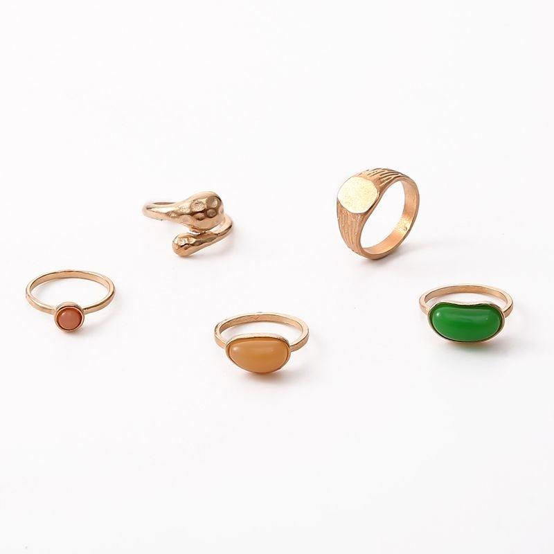 Japanese 3 Pack Ring Set - Cold and Light Wind Finger Ring Combination