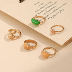 Japanese 3 Pack Ring Set - Cold and Light Wind Finger Ring Combination