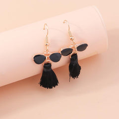 Sunglasses Tassel Earrings Ladies Ear Jewelry Earrings