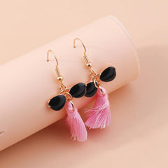 Sunglasses Tassel Earrings Ladies Ear Jewelry Earrings