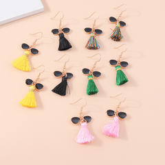 Sunglasses Tassel Earrings Ladies Ear Jewelry Earrings