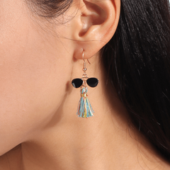 Sunglasses Tassel Earrings Ladies Ear Jewelry Earrings