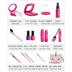 Unicorn Pretend Play Makeup Set for Girls