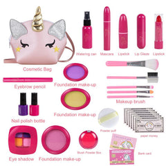 Unicorn Pretend Play Makeup Set for Girls