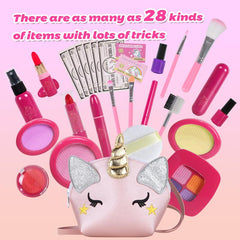 Unicorn Pretend Play Makeup Set for Girls
